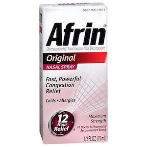 AFRIN NASAL SPRAY ORIG 15ML